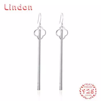 Серьги-капли из стерлингового серебра 925 пробы Lindon, серьги-капли для женщин, подарки на свадьбу серебряный