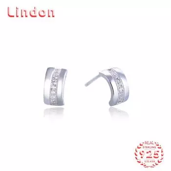 Серьги-капли из стерлингового серебра 925 пробы Lindon, серьги-капли для женщин, подарки на свадьбу серебряный
