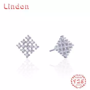 Серьги-капли из стерлингового серебра 925 пробы Lindon, серьги-капли для женщин, подарки на свадьбу серебряный