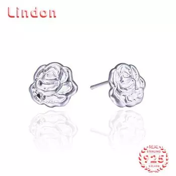 Серьги-капли из стерлингового серебра 925 пробы Lindon, серьги-капли для женщин, подарки на свадьбу серебряный