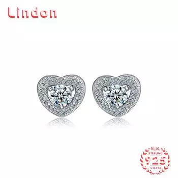 Серьги-капли из стерлингового серебра 925 пробы Lindon, серьги-капли для женщин, подарки на свадьбу серебряный