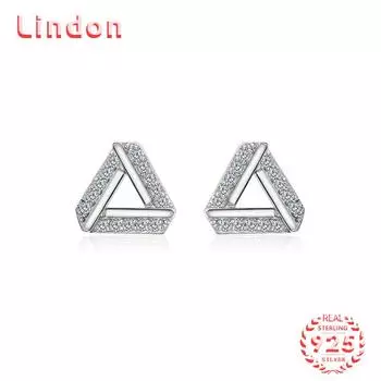 Серьги-капли из стерлингового серебра 925 пробы Lindon, серьги-капли для женщин, подарки на свадьбу серебряный