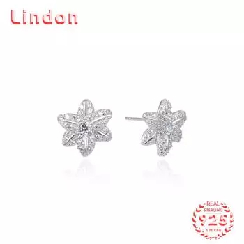 Серьги-капли из стерлингового серебра 925 пробы Lindon, серьги-капли для женщин, подарки на свадьбу серебряный