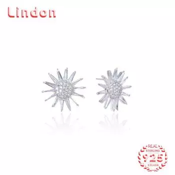 Серьги-капли из стерлингового серебра 925 пробы Lindon, серьги-капли для женщин, подарки на свадьбу