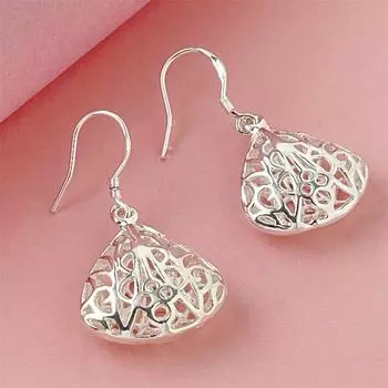 Серьги-капли из стерлингового серебра 925 пробы для женщин, ювелирные изделия на помолвку, подарки