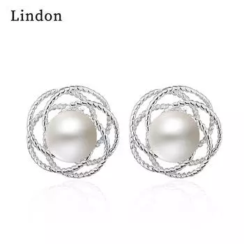 Серьги-капли Lindon из медного сплава с цирконием, серьги-капли для женщин, подарки на свадьбу