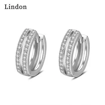 Серьги-капли Lindon из медного сплава с цирконом, серьги-капли для женщин, подарки на свадьбу