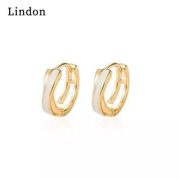 Серьги-капли Lindon из медного сплава с цирконом, серьги-капли для женщин, подарки на свадьбу