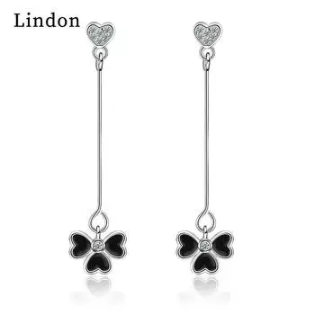 Серьги-капли Lindon из медного сплава с цирконием, серьги-капли для женщин, подарки на свадьбу