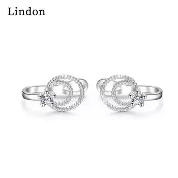 Серьги-капли Lindon из медного сплава с цирконием, серьги-капли для женщин, подарки на свадьбу