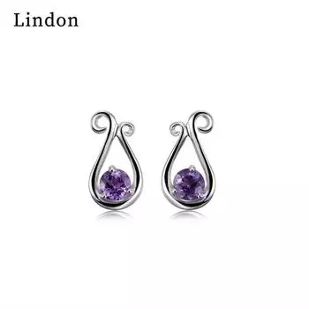 Серьги-капли Lindon из медного сплава с цирконием, серьги-капли для женщин, подарки на свадьбу