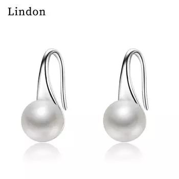 Серьги-капли Lindon из медного сплава с цирконием, серьги-капли для женщин, подарки на свадьбу