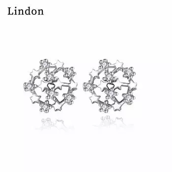 Серьги-капли Lindon из медного сплава с цирконом, серьги-капли для женщин, подарки на свадьбу