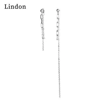 Серьги-капли Lindon из медного сплава с цирконом, серьги-капли для женщин, подарки на свадьбу