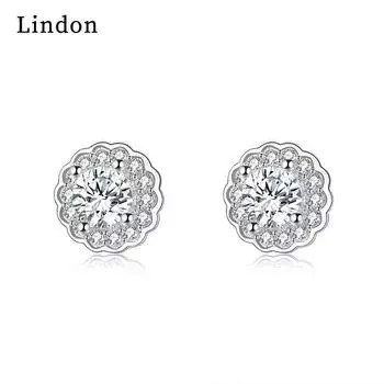 Серьги-капли Lindon из медного сплава с цирконом, серьги-капли для женщин, подарки на свадьбу