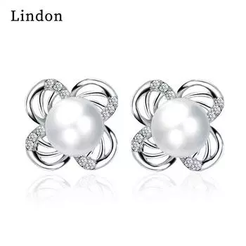 Серьги-капли Lindon из медного сплава с цирконом, серьги-капли для женщин, подарки на свадьбу