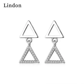 Серьги-капли Lindon из медного сплава с цирконом, серьги-капли для женщин, подарки на свадьбу