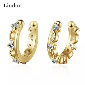 Серьги-капли Lindon из медного сплава с цирконом, серьги-капли для женщин, подарки на свадьбу