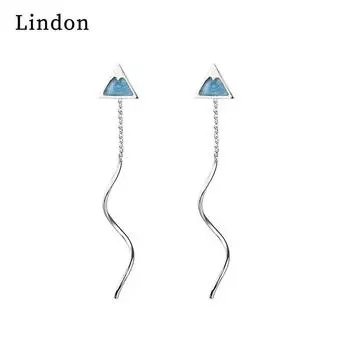 Серьги-капли Lindon из медного сплава с цирконом, серьги-капли для женщин, подарки на свадьбу