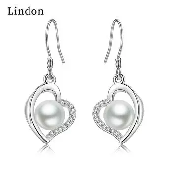 Серьги-капли Lindon из медного сплава с цирконом, серьги-капли для женщин, подарки на свадьбу