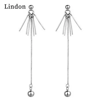 Серьги-капли Lindon из медного сплава с цирконом, серьги-капли для женщин, подарки на свадьбу