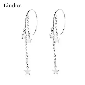 Серьги-капли Lindon из медного сплава с цирконом, серьги-капли для женщин, подарки на свадьбу