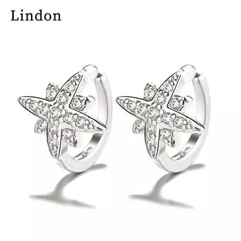 Серьги-капли Lindon из медного сплава с цирконом, серьги-капли для женщин, подарки на свадьбу