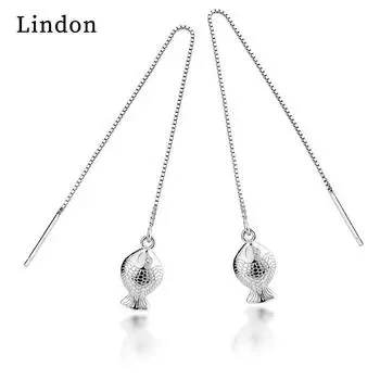 Серьги-капли Lindon из медного сплава с цирконием, серьги-капли для женщин, подарки на свадьбу