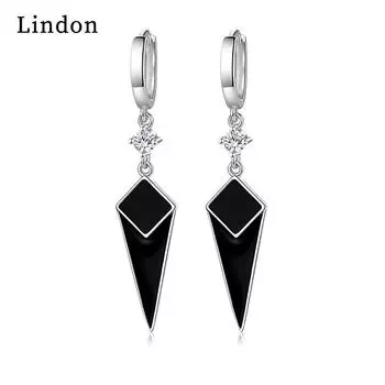 Серьги-капли Lindon из медного сплава с цирконием, серьги-капли для женщин, подарки на свадьбу