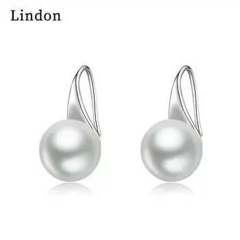 Серьги-капли Lindon из медного сплава с цирконом, серьги-капли для женщин, подарки на свадьбу