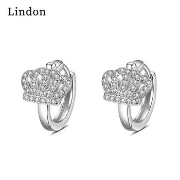 Серьги-капли Lindon из медного сплава с цирконом, серьги-капли для женщин, подарки на свадьбу