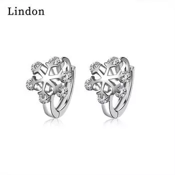 Серьги-капли Lindon из медного сплава с цирконом, серьги-капли для женщин, подарки на свадьбу