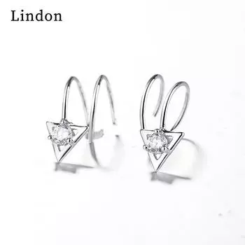 Серьги-капли Lindon из медного сплава с цирконом, серьги-капли для женщин, подарки на свадьбу