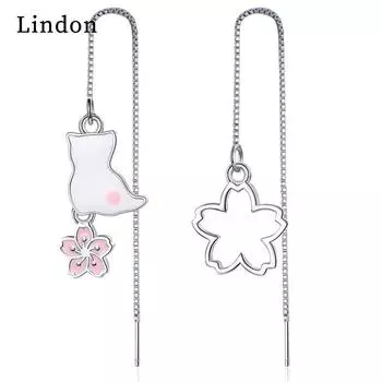 Серьги-капли Lindon из медного сплава с цирконом, серьги-капли для женщин, подарки на свадьбу