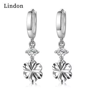 Серьги-капли Lindon из медного сплава с цирконом, серьги-капли для женщин, подарки на свадьбу