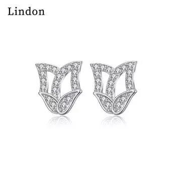 Серьги-капли Lindon из медного сплава с цирконом, серьги-капли для женщин, подарки на свадьбу