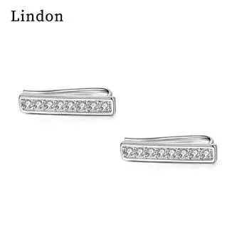 Серьги-капли Lindon из медного сплава с цирконием, серьги-капли для женщин, подарки на свадьбу