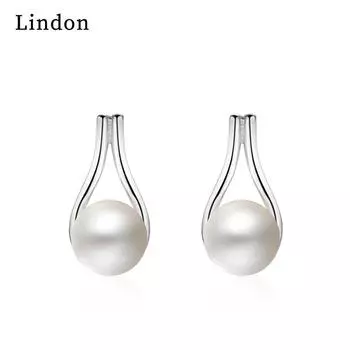 Серьги-капли Lindon из медного сплава с цирконием, серьги-капли для женщин, подарки на свадьбу