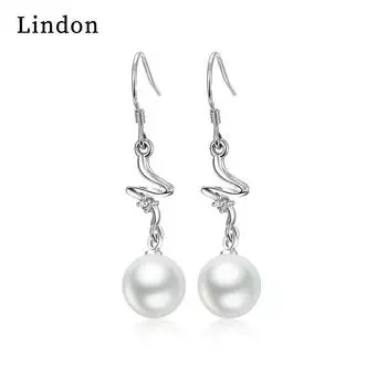 Серьги-капли Lindon из медного сплава с цирконом, серьги-капли для женщин, подарки на свадьбу