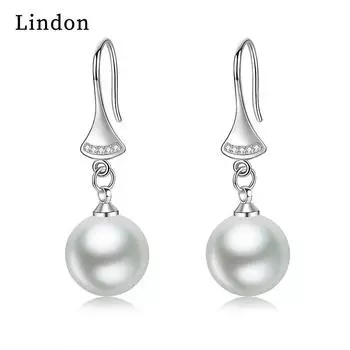 Серьги-капли Lindon из медного сплава с цирконом, серьги-капли для женщин, подарки на свадьбу