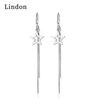 Серьги-капли Lindon из медного сплава с цирконом, серьги-капли для женщин, подарки на свадьбу