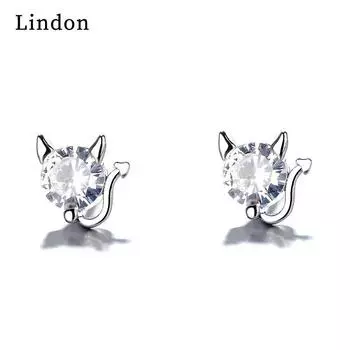 Серьги-капли Lindon из медного сплава с цирконом, серьги-капли для женщин, подарки на свадьбу