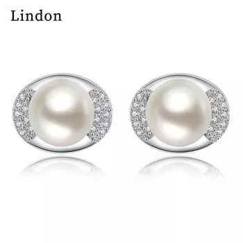 Серьги-капли Lindon из медного сплава с цирконом, серьги-капли для женщин, подарки на свадьбу