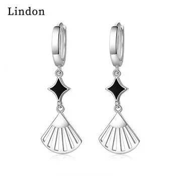 Серьги-капли Lindon из медного сплава с цирконием, серьги-капли для женщин, подарки на свадьбу