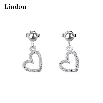 Серьги-капли Lindon из медного сплава с цирконом, серьги-капли для женщин, подарки на свадьбу