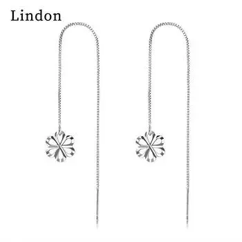 Серьги-капли Lindon из медного сплава с цирконом, серьги-капли для женщин, подарки на свадьбу