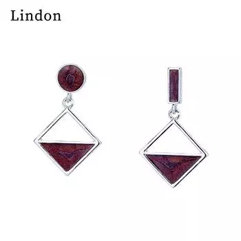 Серьги-капли Lindon из медного сплава с цирконом, серьги-капли для женщин, подарки на свадьбу