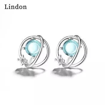 Серьги-капли Lindon из медного сплава с цирконом, серьги-капли для женщин, подарки на свадьбу