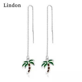 Серьги-капли Lindon из медного сплава с цирконием, серьги-капли для женщин, подарки на свадьбу