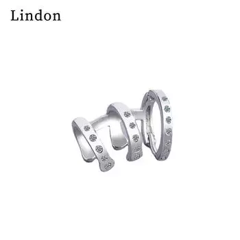 Серьги-капли Lindon из медного сплава с цирконом, серьги-капли для женщин, подарки на свадьбу